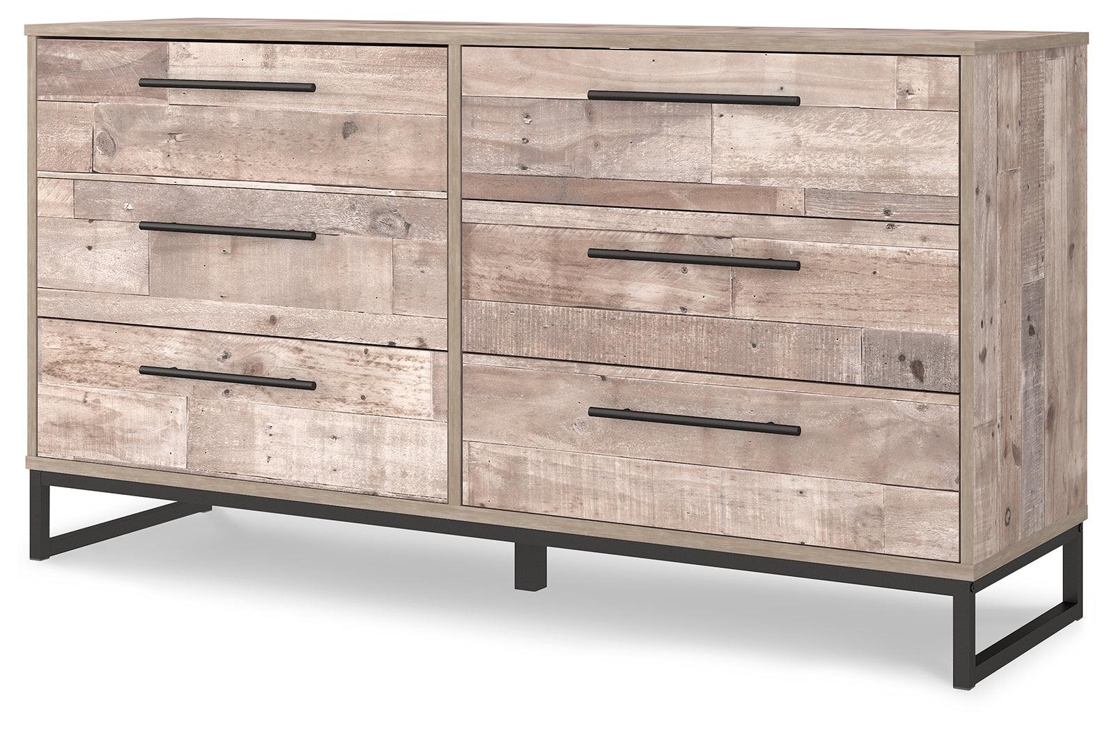 Neilsville Whitewash Casual Dresser alternate angle