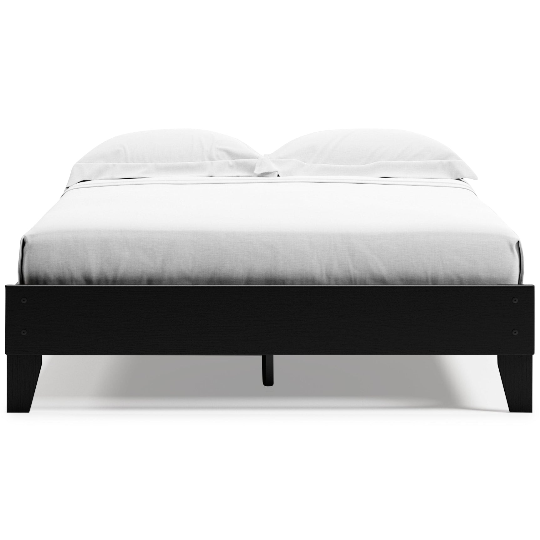Finch Black Queen Platform Bed, alternate angle