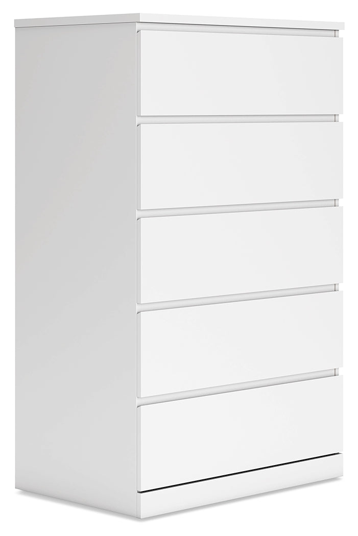 Onita Chest of Drawers angled side view