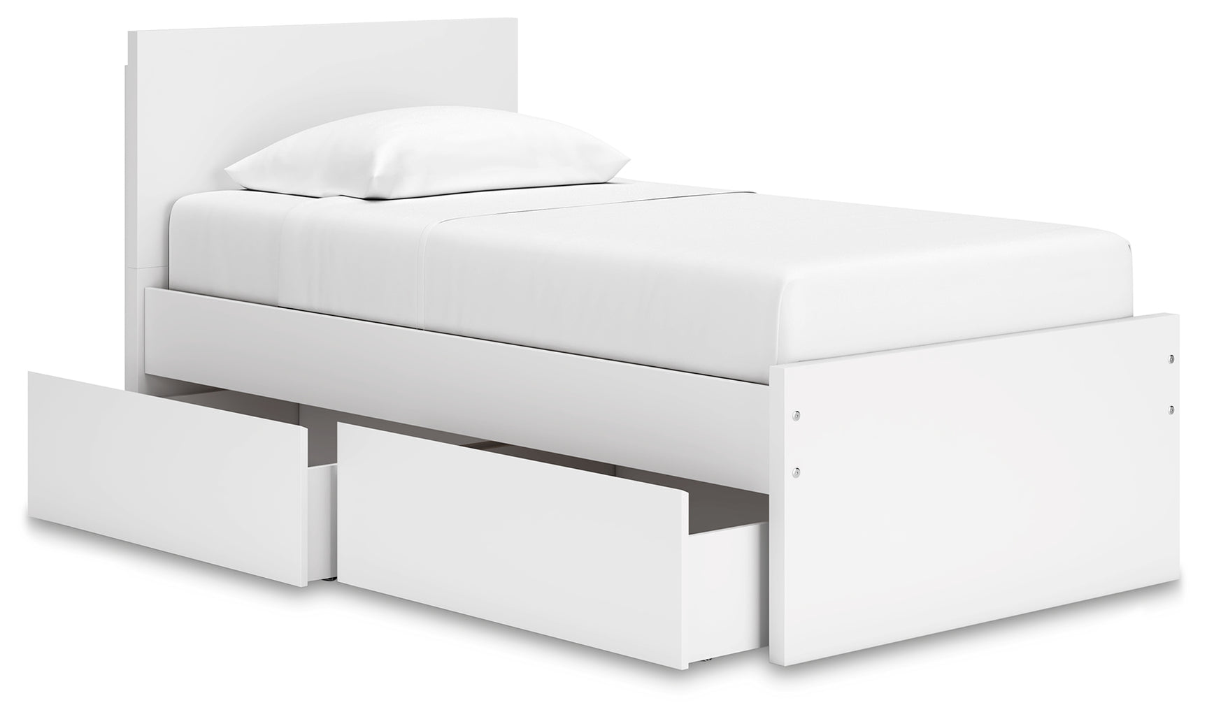 Onita bed showing adjustable headboard height