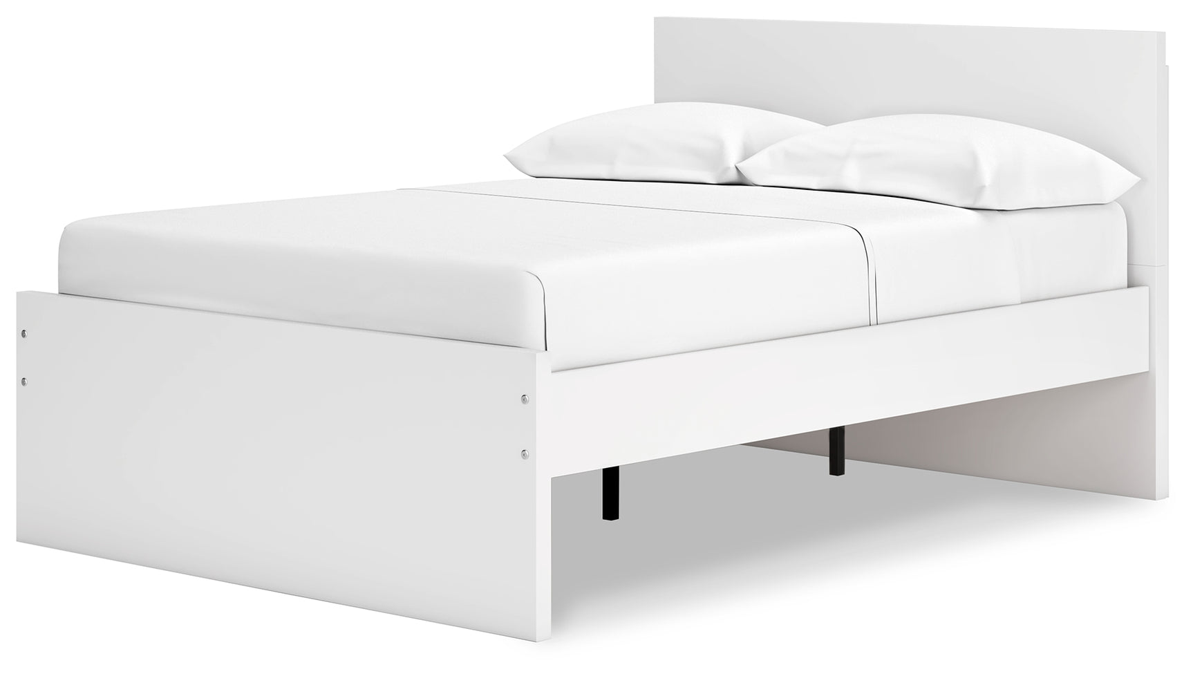 Close-up of headboard on Onita Full Panel Bed