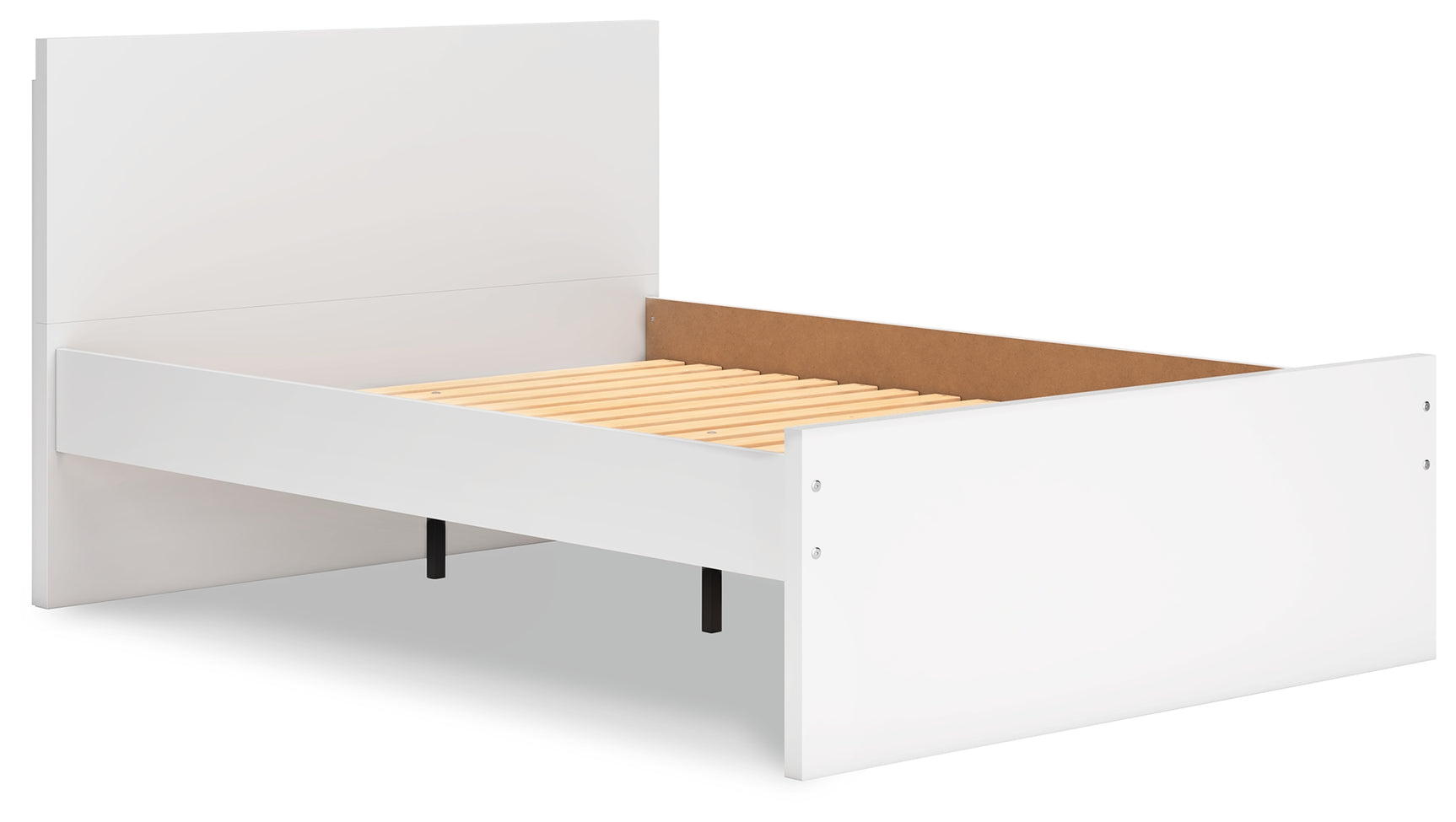 Side view of Onita Full Panel Platform Bed