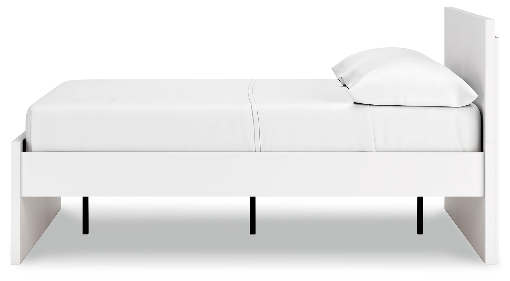 Base roll slats of Onita Full Panel Platform Bed