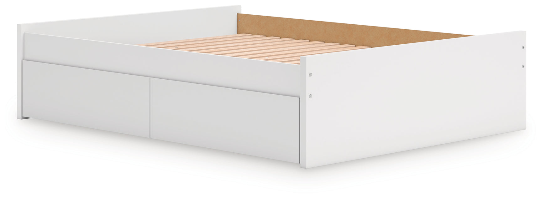 Headboard front view of Onita platform bed