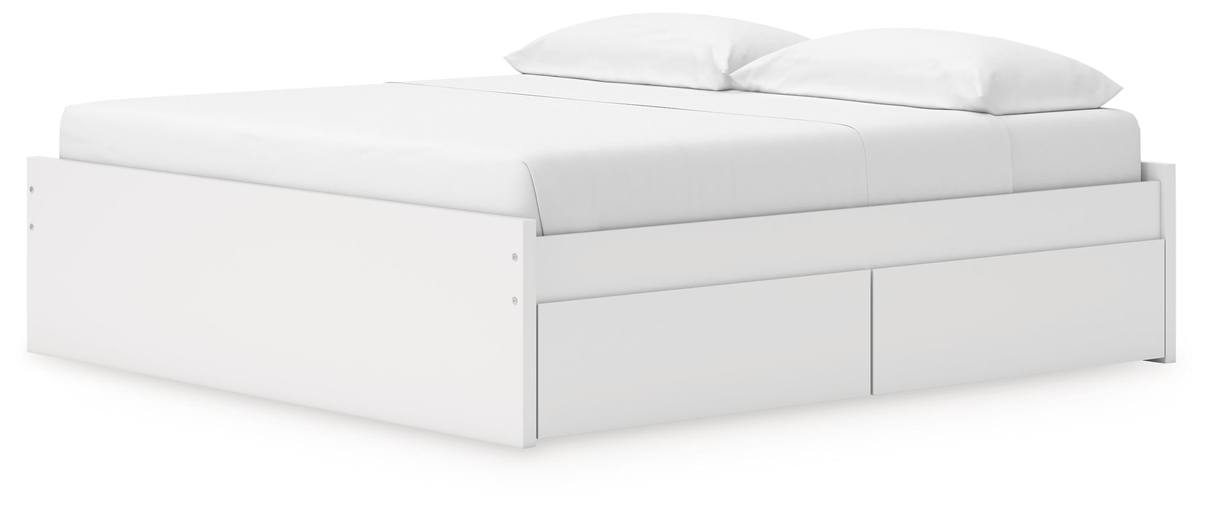 Onita bed with storage drawers closed