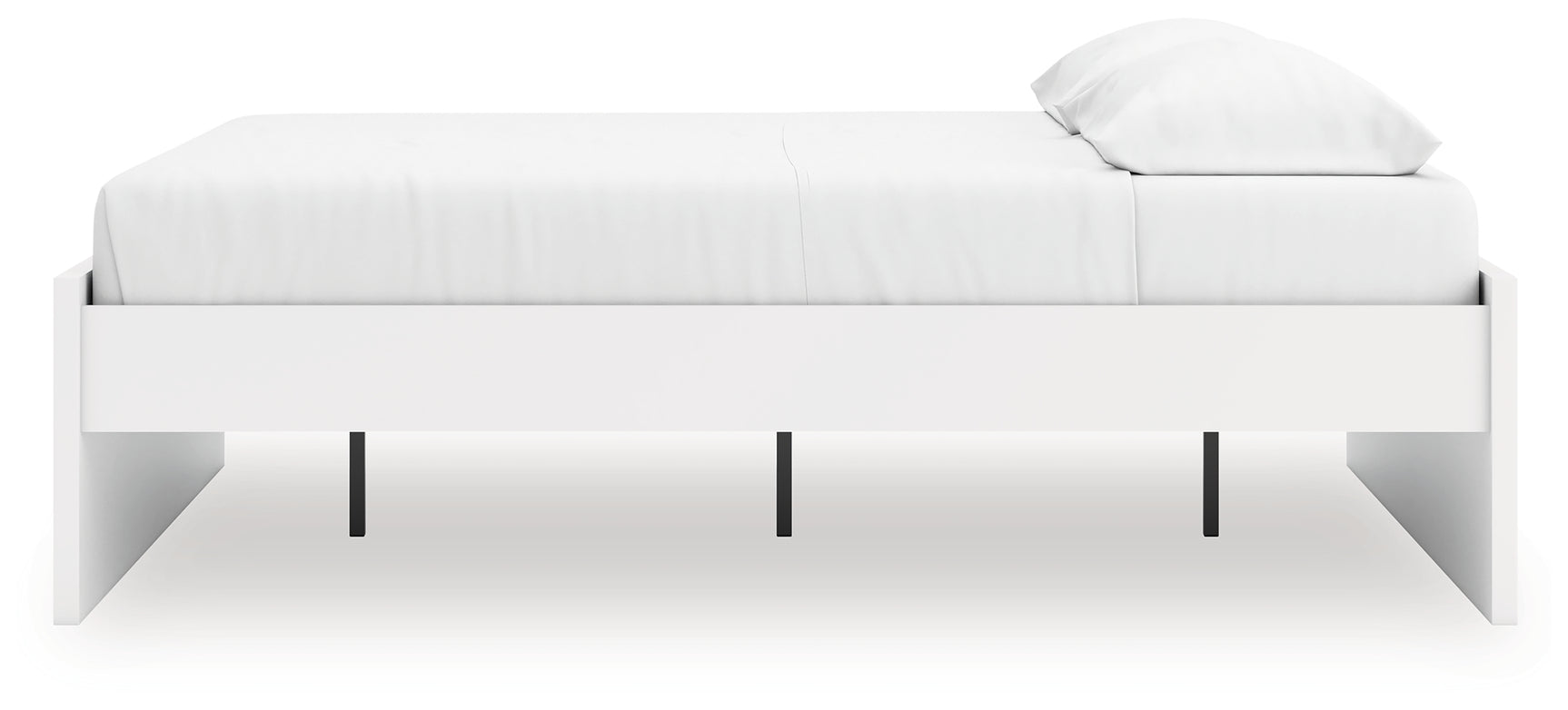 Onita Platform Bed alternative side angle
