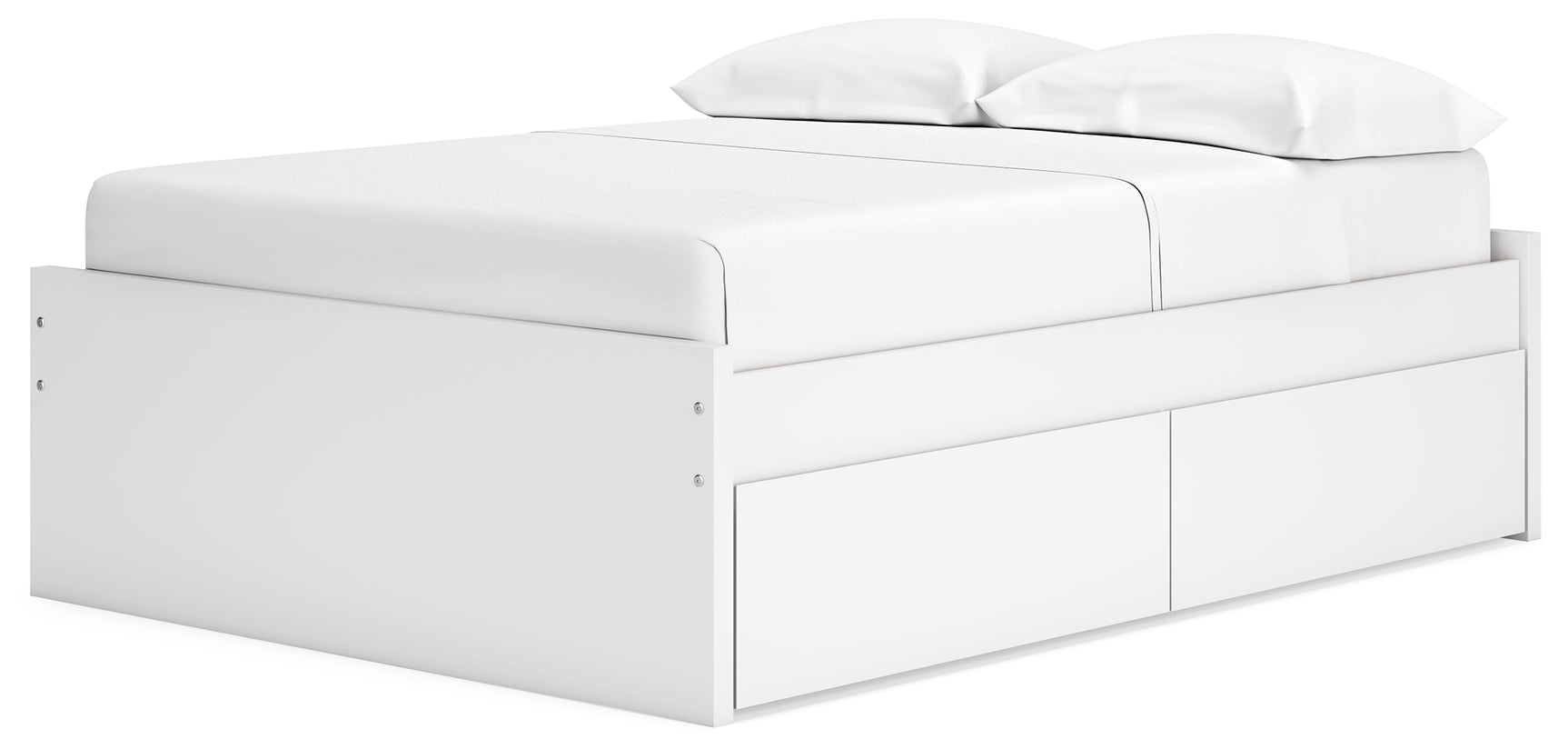 Headboard and side drawers of Onita full bed