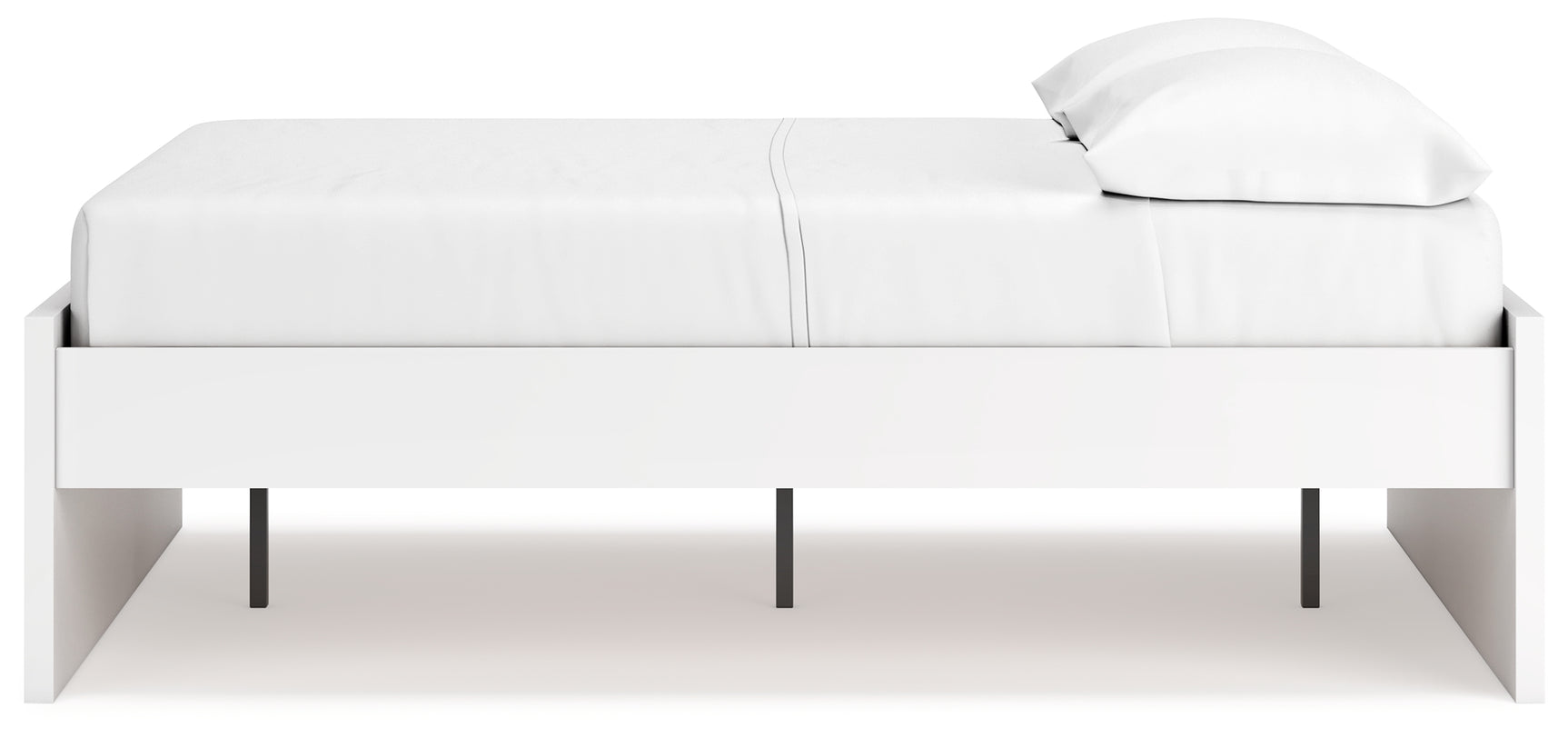 Onita bed showing roll slat support