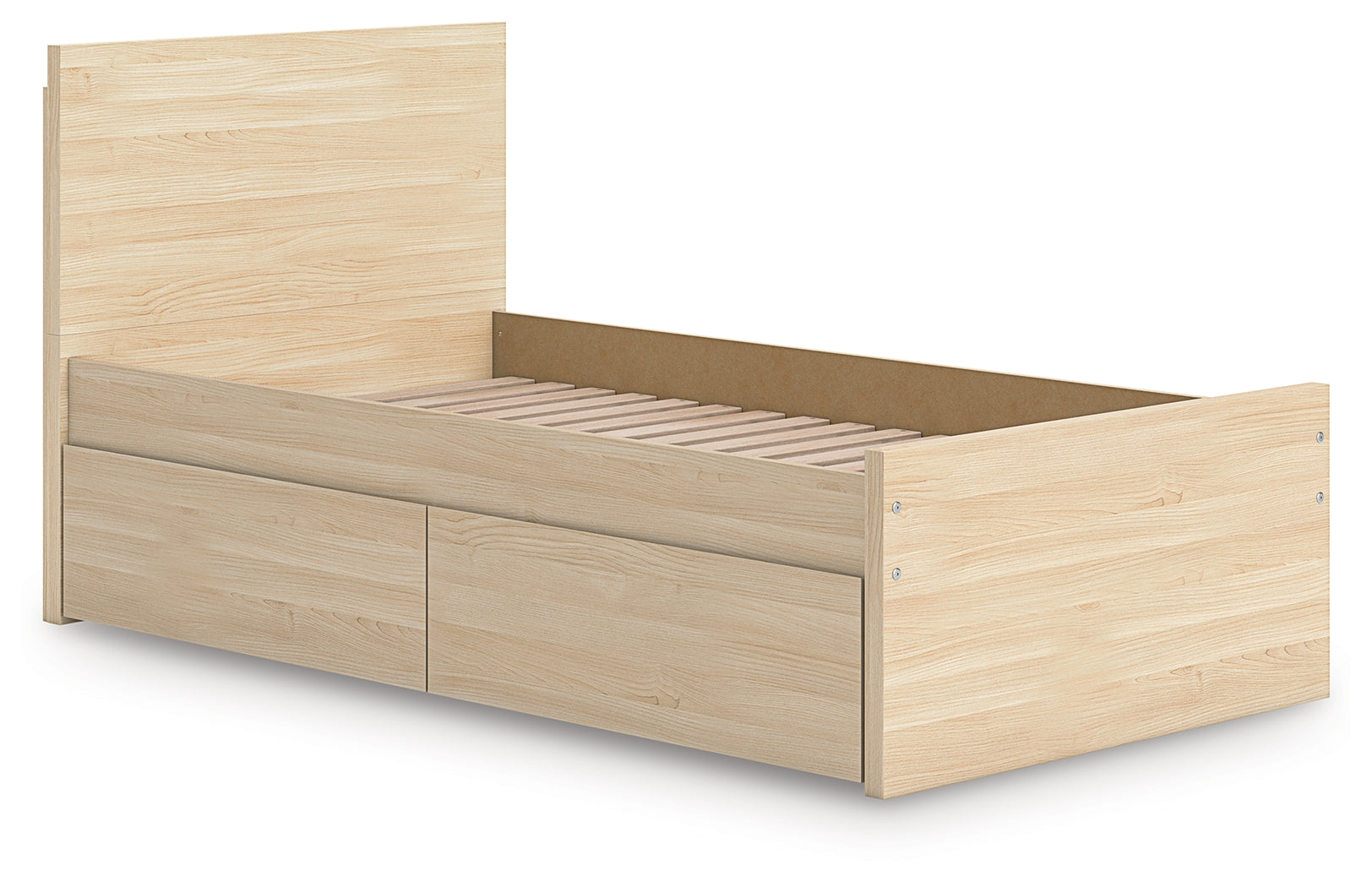 Onita bed side storage drawer detail