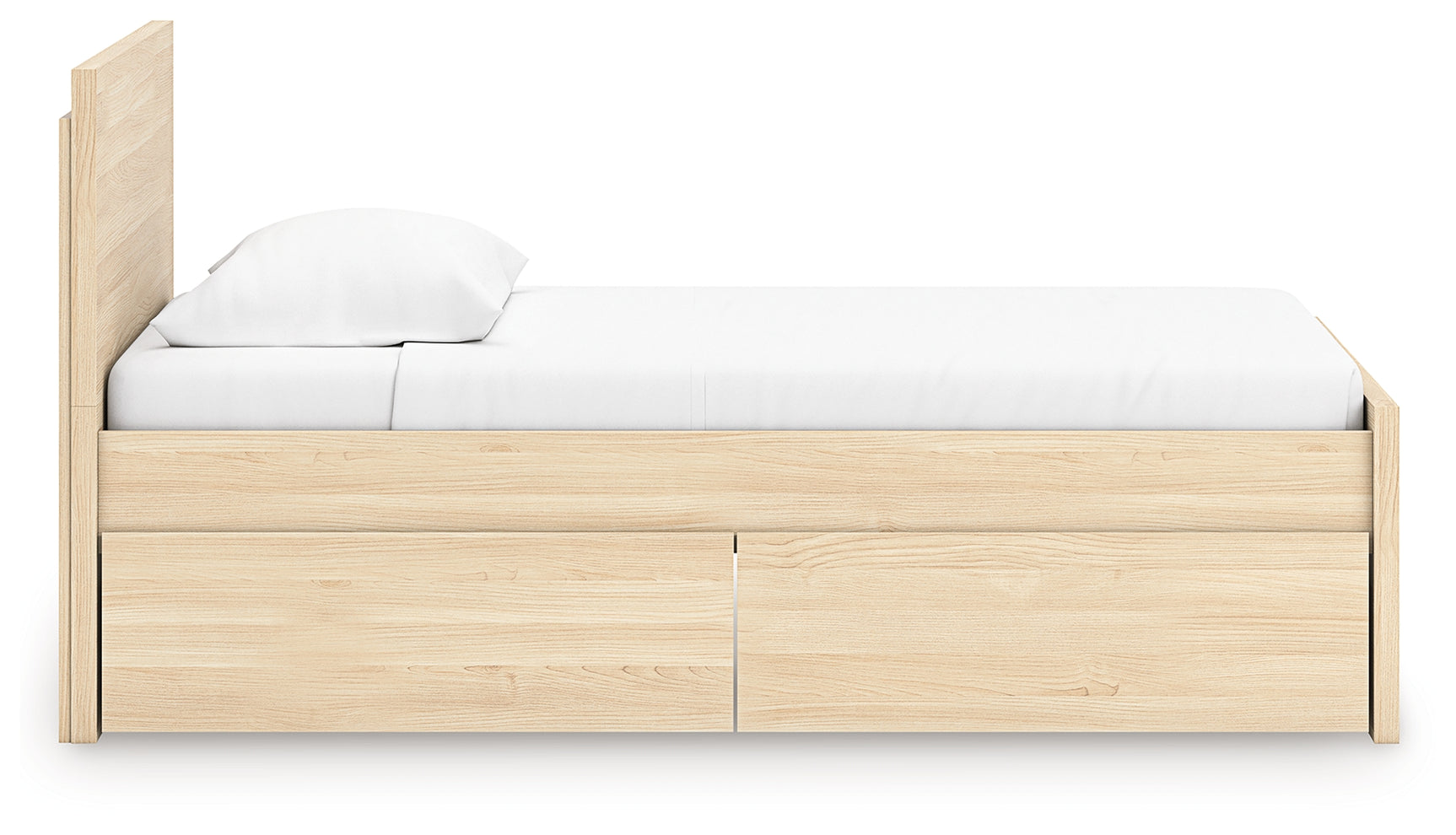 Onita bed side storage drawers closed