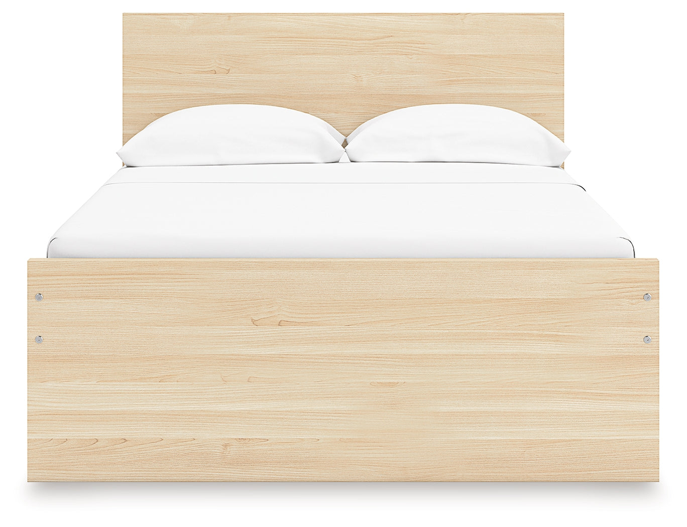 Onita King Panel Platform Bed angled view
