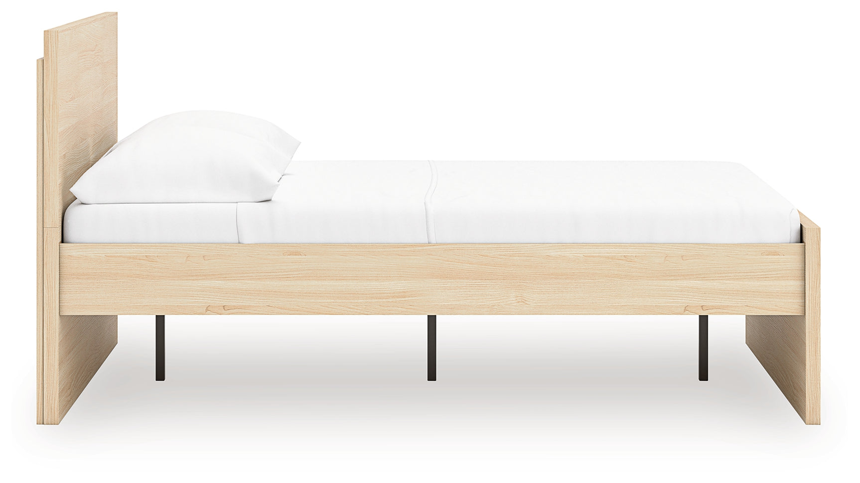 Side alternate angle of Onita platform bed