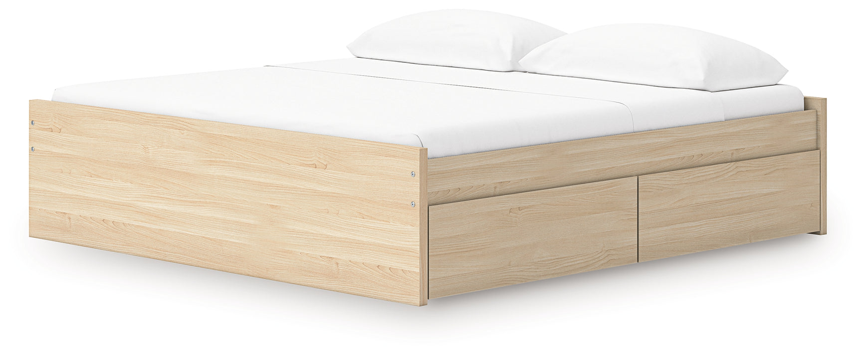Onita King Platform Bed back view