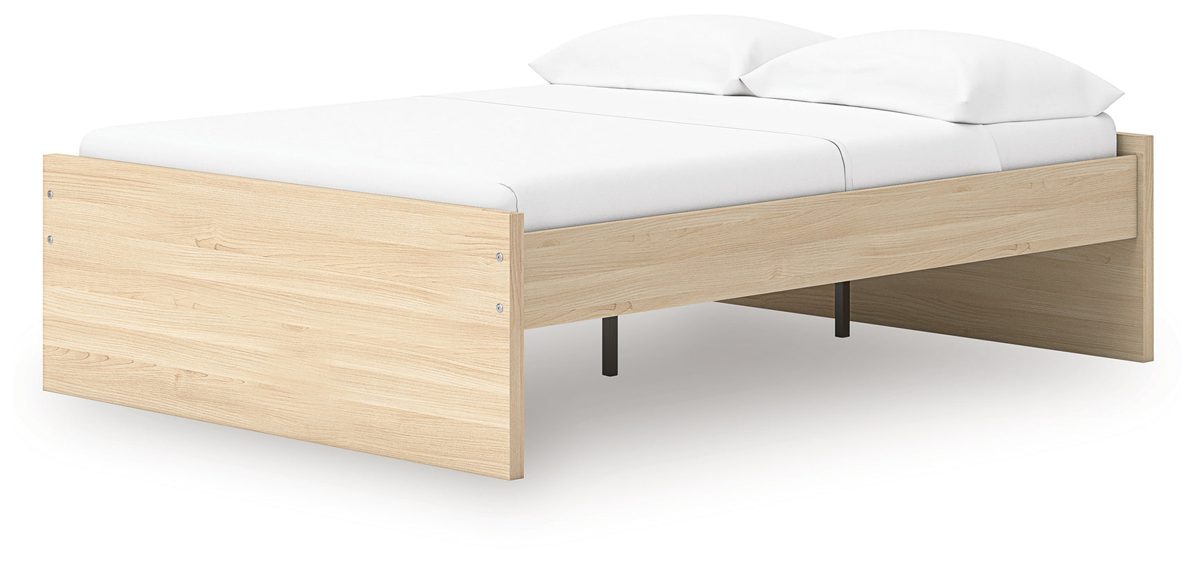 Side profile of Onita full platform bed