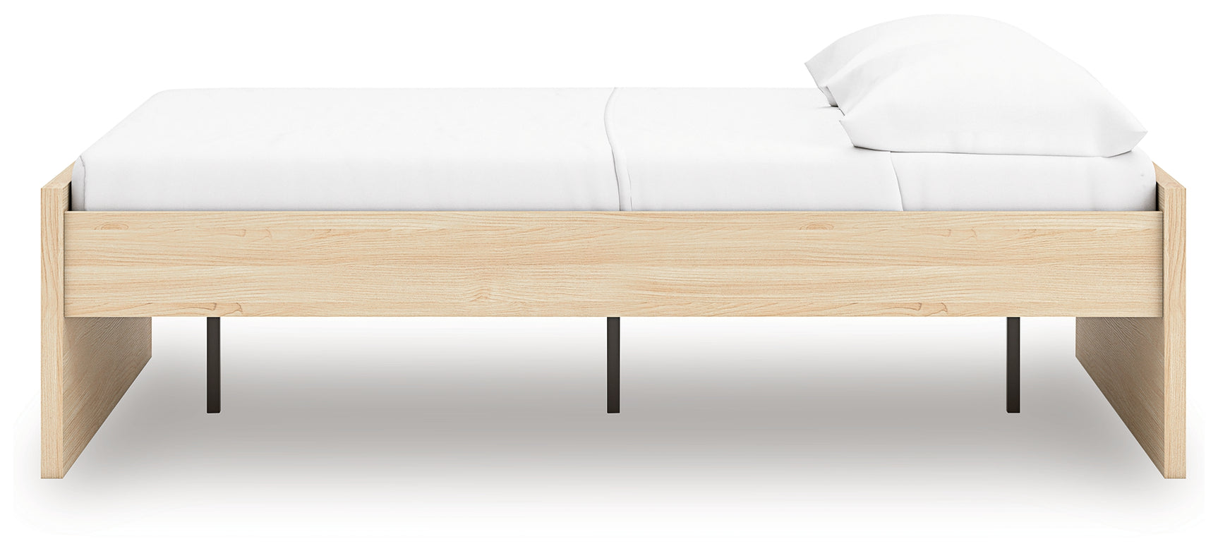Top side view of Onita platform bed