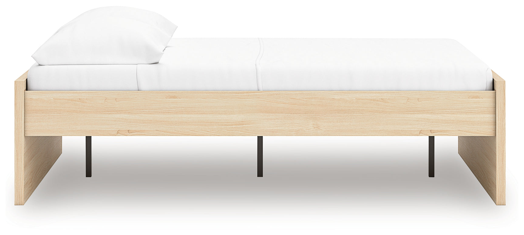 Rear view of Onita platform bed