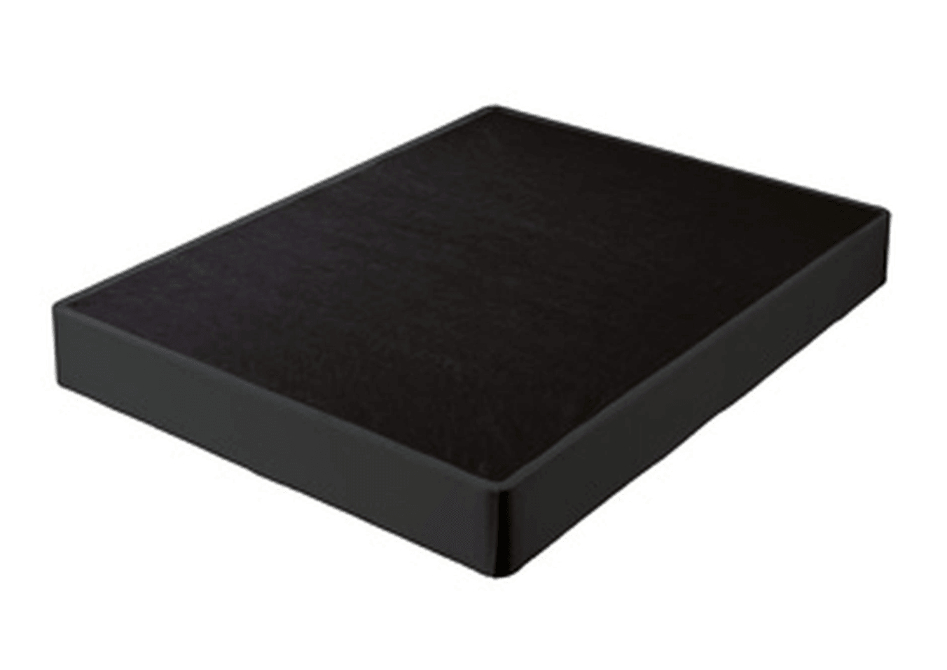 Ashley Sleep Black Full Metal Foundation side angle showing structure