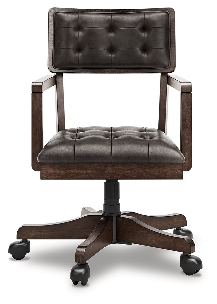 Breckington office chair head-on view