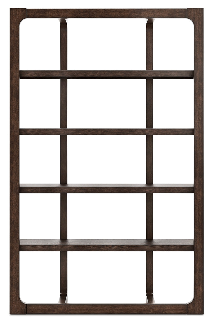 Breckington bookcase head-on front view