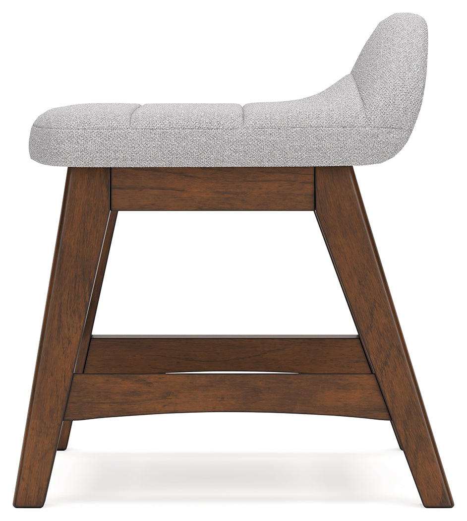 Desk open frame side view