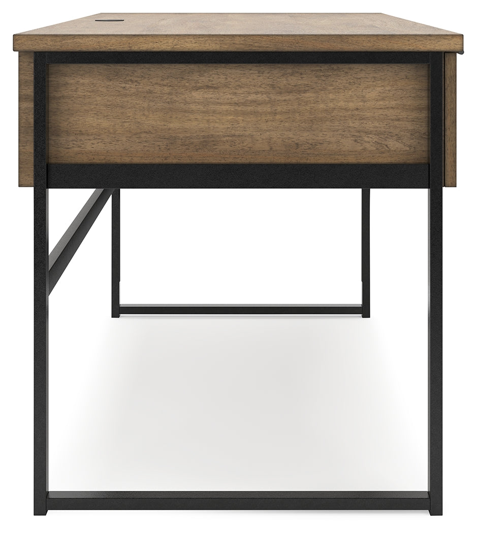 Montia desk drawer handle detail