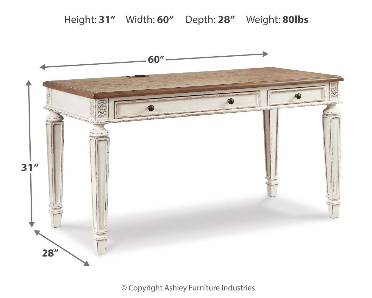 Realyn Desk Finish Sample