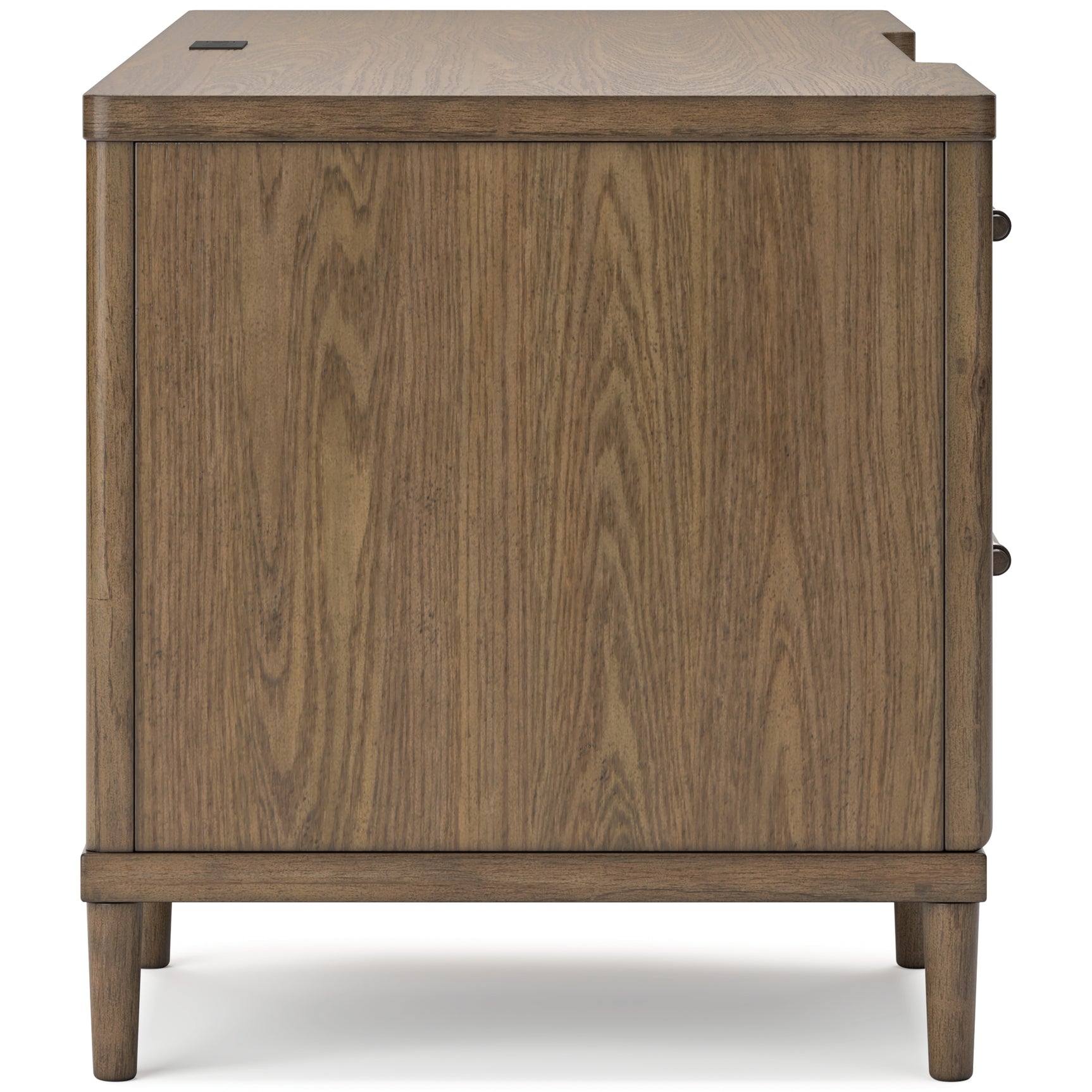 Roanhowe Brown Home Office Desk and Storage