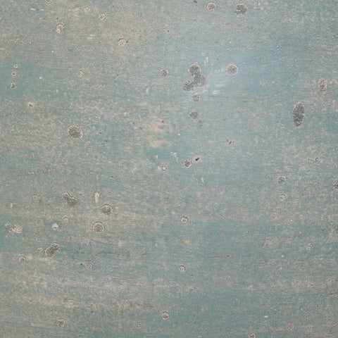 Antique green finish close-up on Shawburg lamp