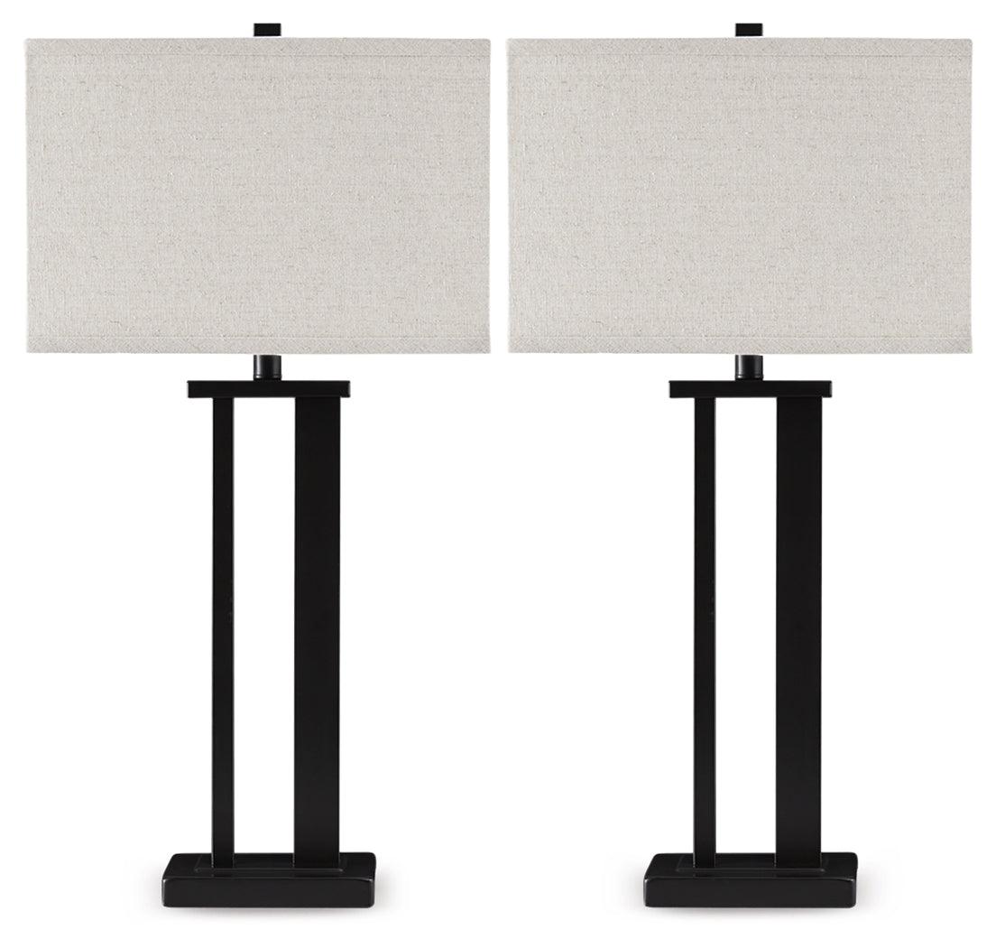 Aniela Table Lamp Set of 2 showing both lamps side by side