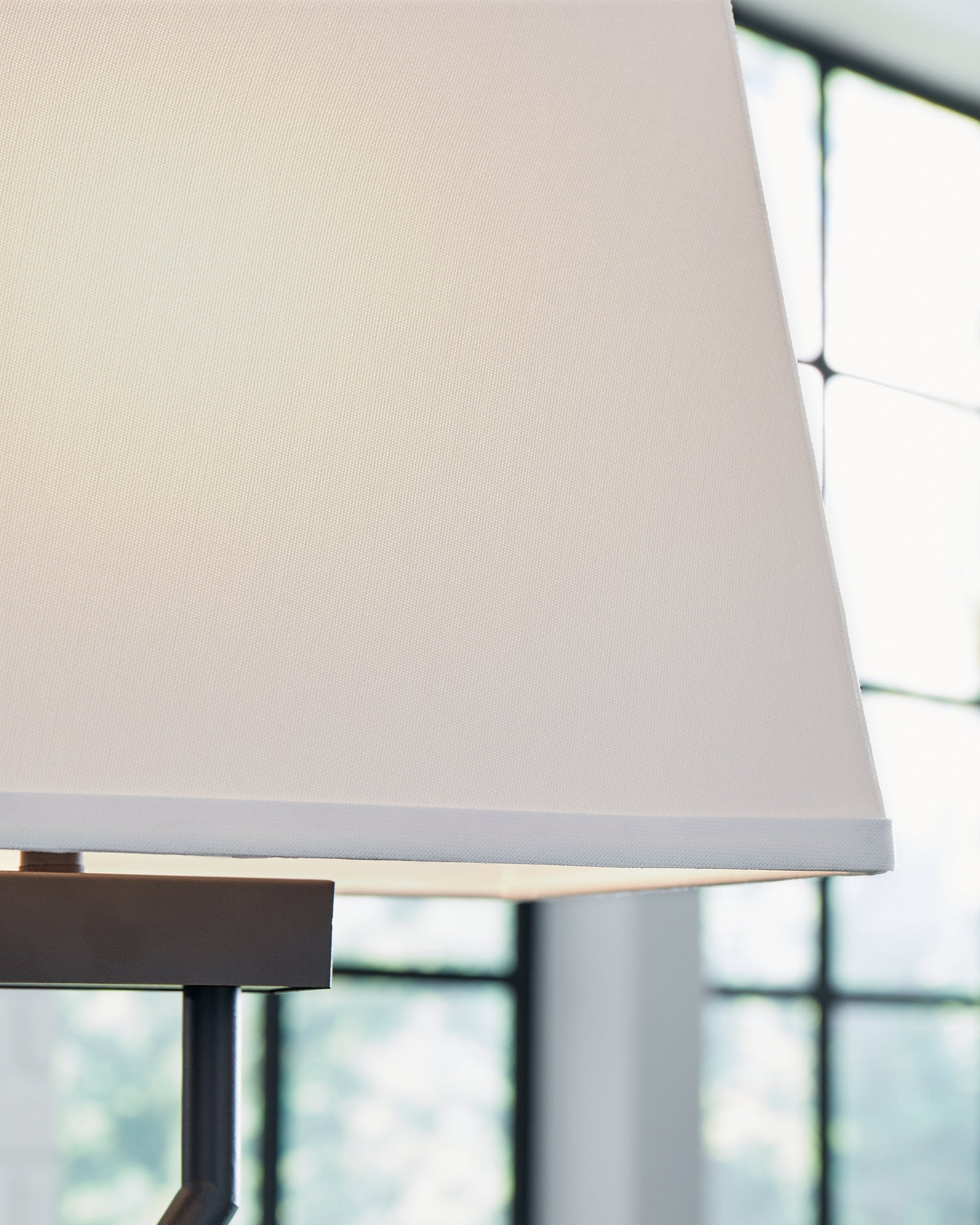 Detailed look at lamp base and USB-C charging port