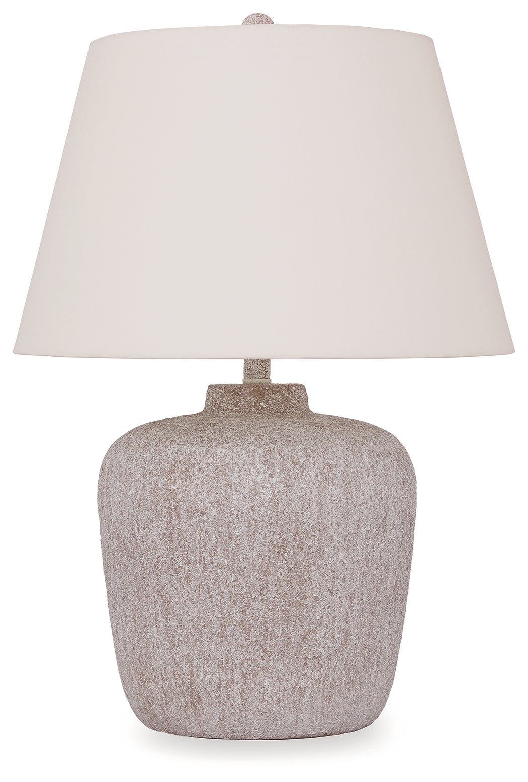 Two lamps on wooden table next to couch
