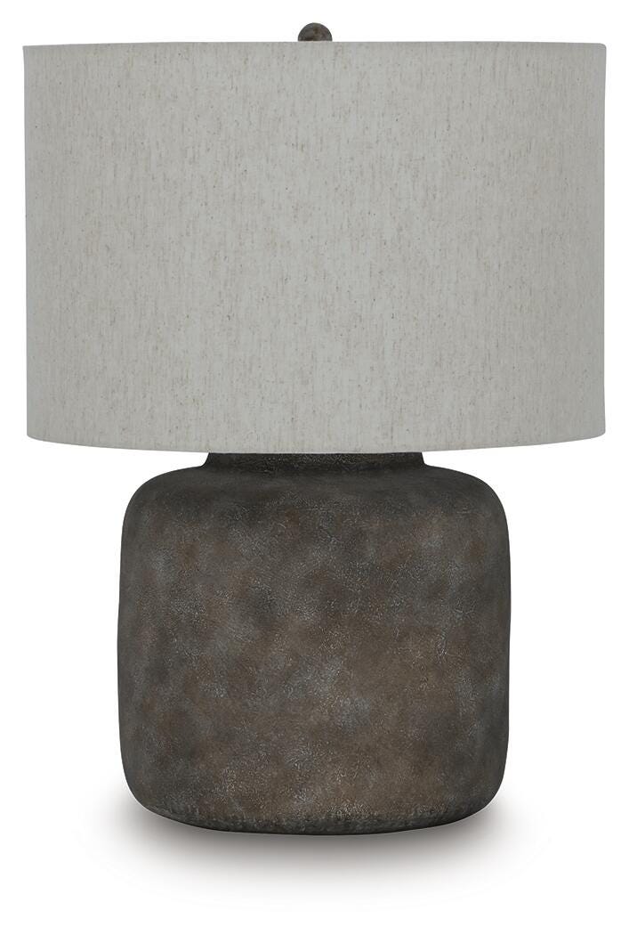 Zandophen Antique Gray Table Lamp view 2