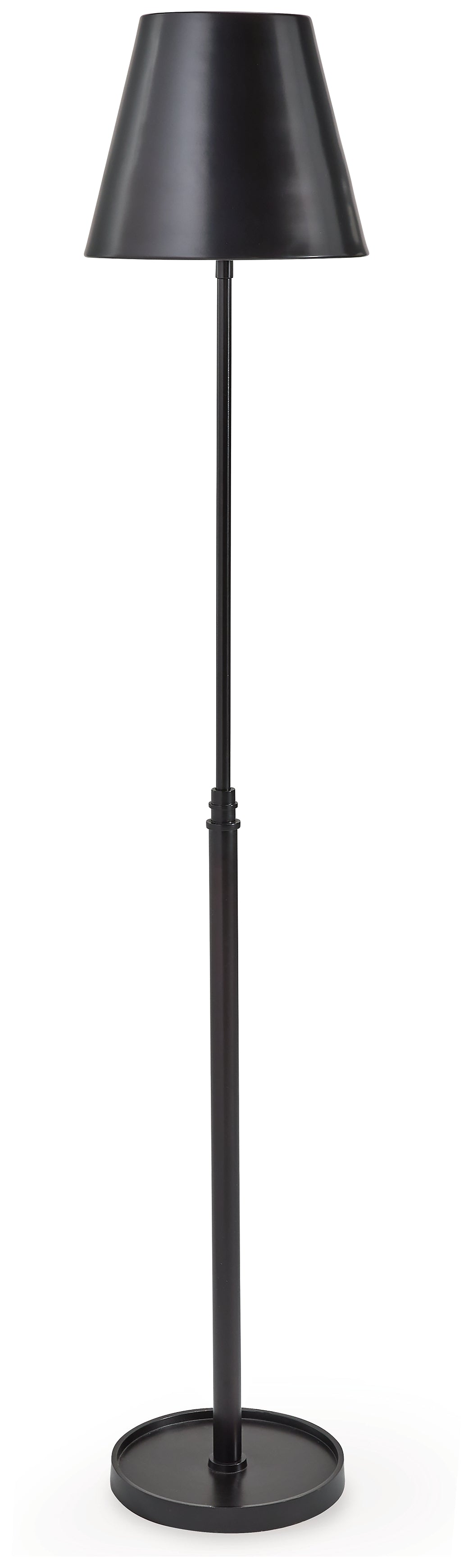 Wimner Floor Lamp close-up of metal empire shade