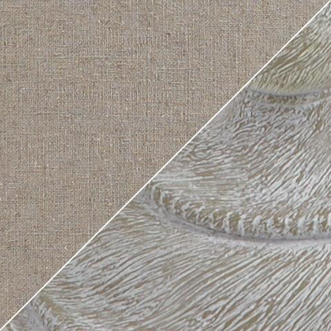 Detail of Bernadate Lamp whitewash textured finish on base