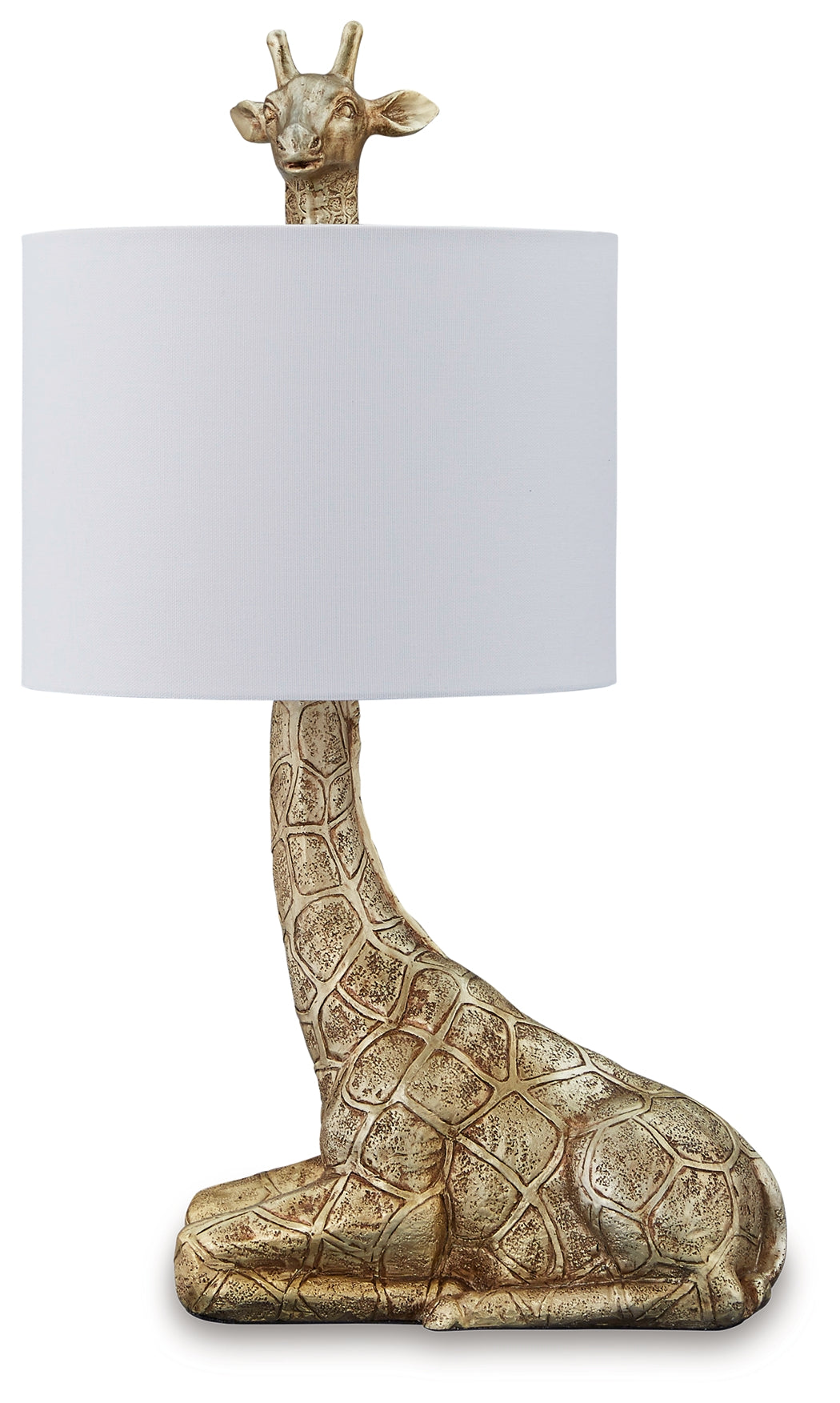Ferrison lamp illustrating gold finish texture