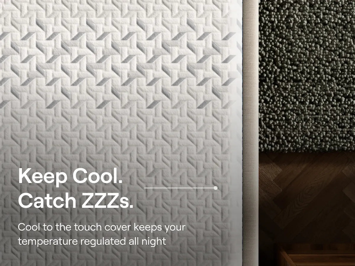 Nectar Premier Memory Foam Twin Mattress displayed on bed frame
