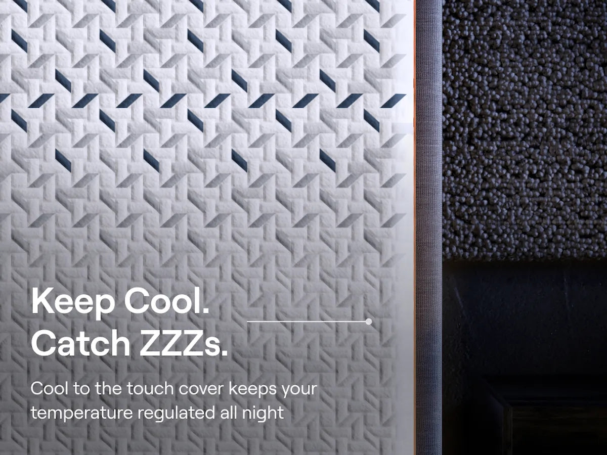 Essentials label and mattress features