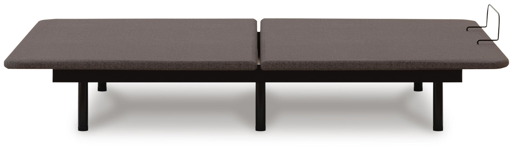 Comfort Classic black king adjustable base side view