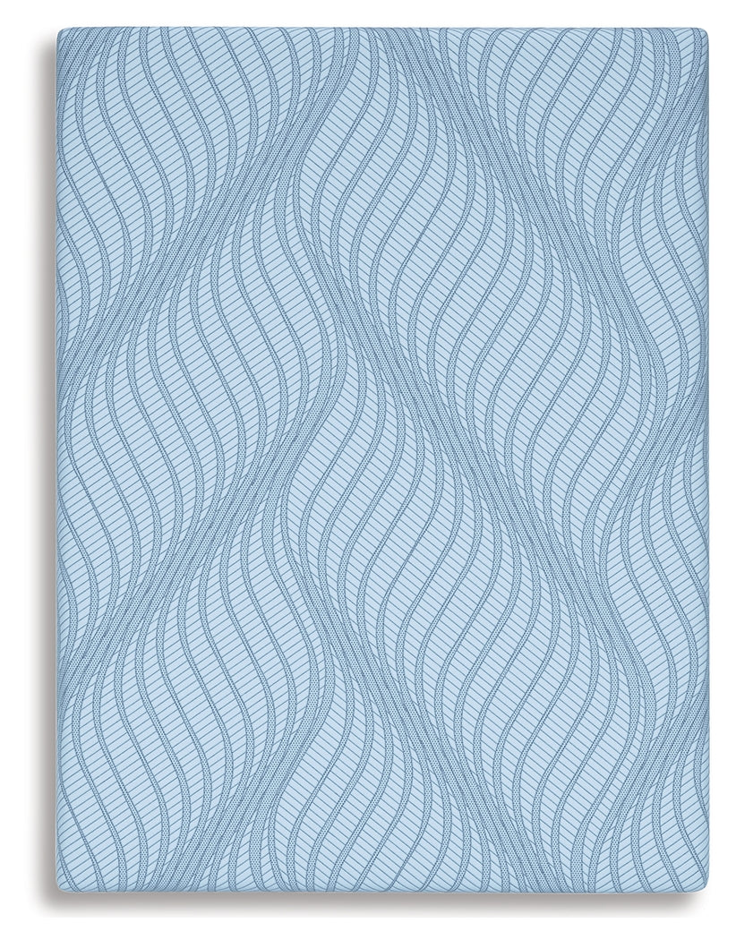 Top view of Peak 2.0 10-Inch Memory Foam Twin Mattress