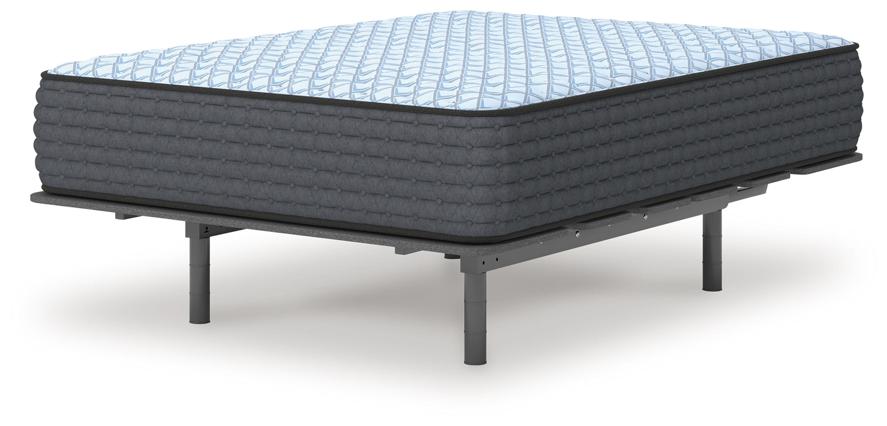 Destin Cove Firm Blue King Mattress coil layer detail