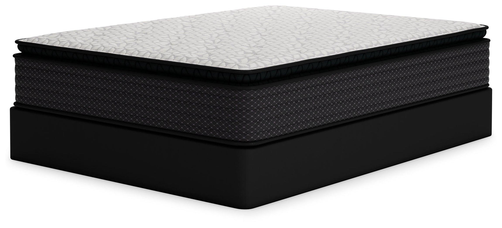 Mattress compressed in box before expansion