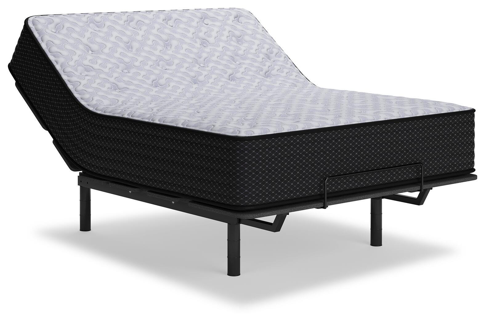 Anniversary Edition Plush White Twin Mattress angled view