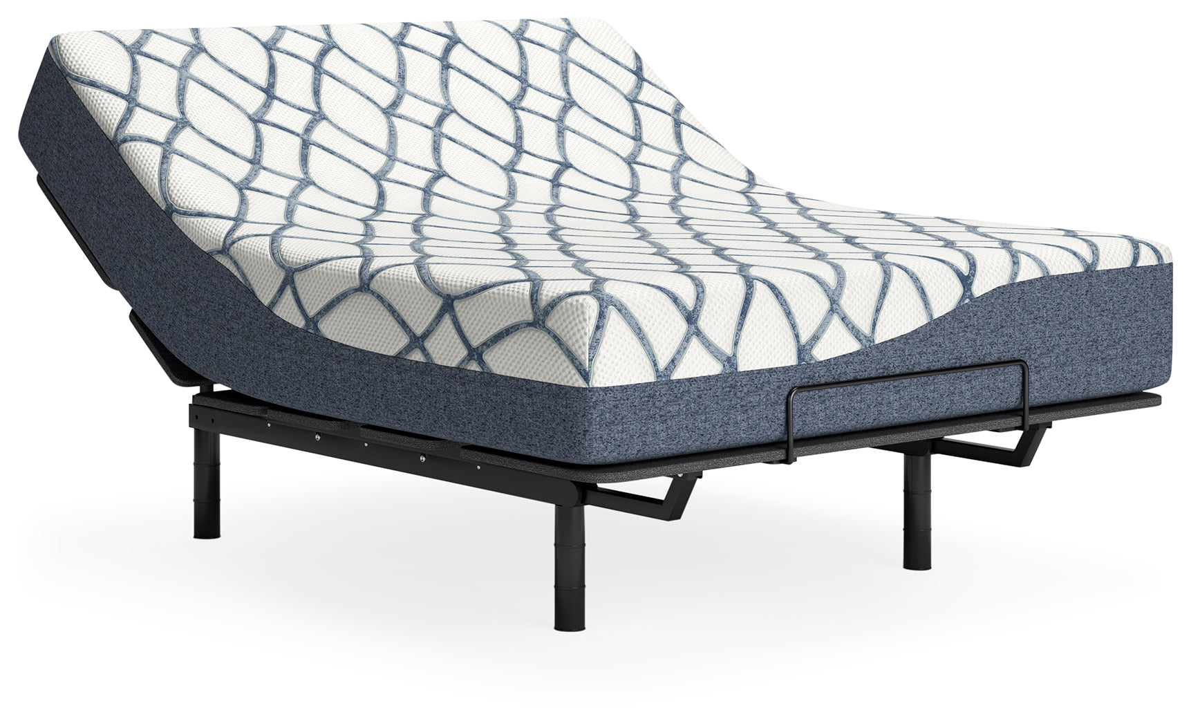 12 Inch Chime Elite 2.0 White Blue Full Mattress