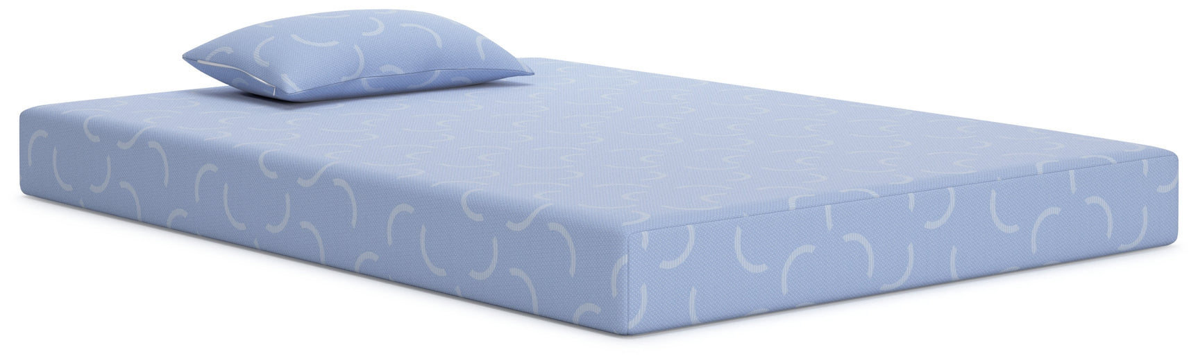 iKidz Ocean Full Mattress angled side view