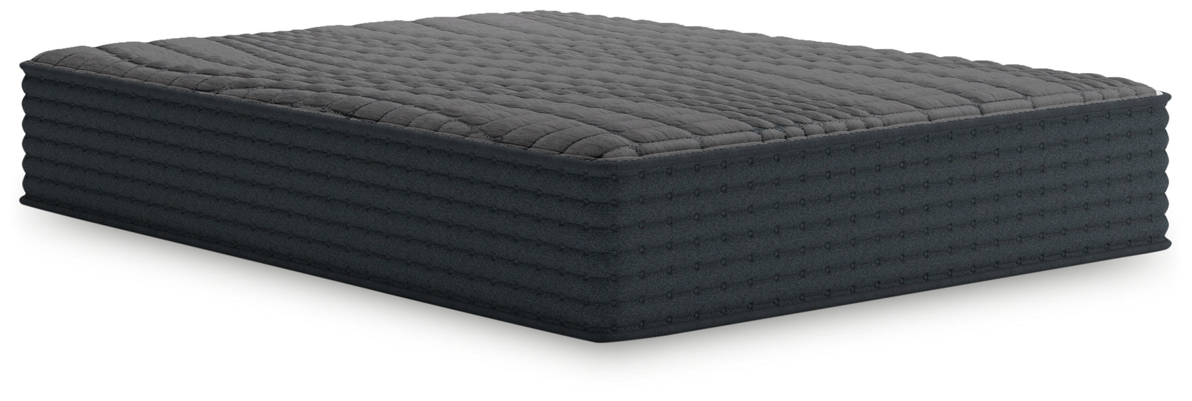 Top view of Gray 1200 Hybrid King Mattress surface
