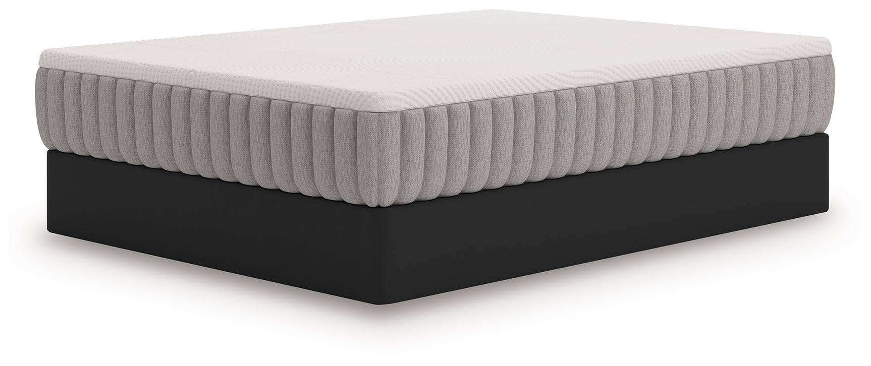 Mattress on adjustable base displaying flexibility