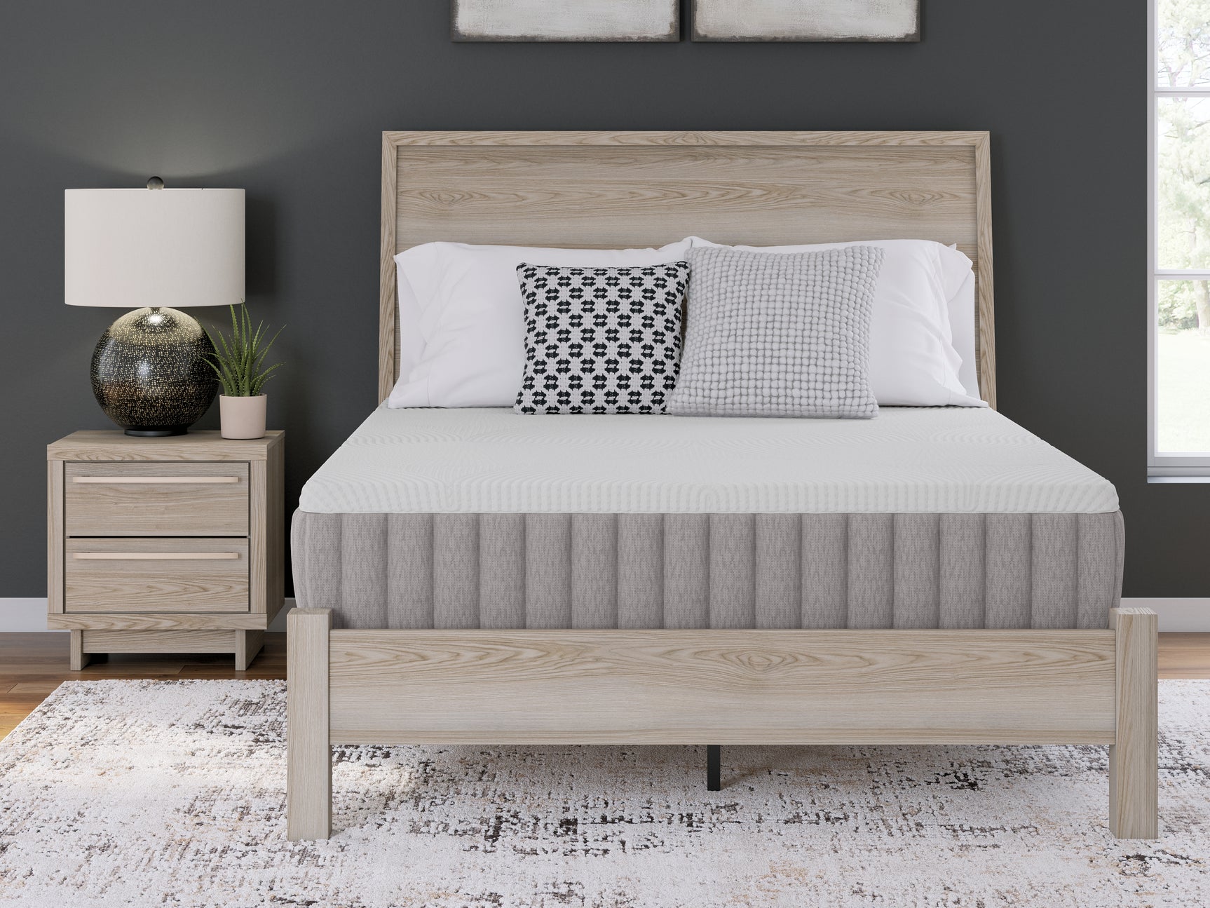 Terra Sleep Medium White Queen Mattress