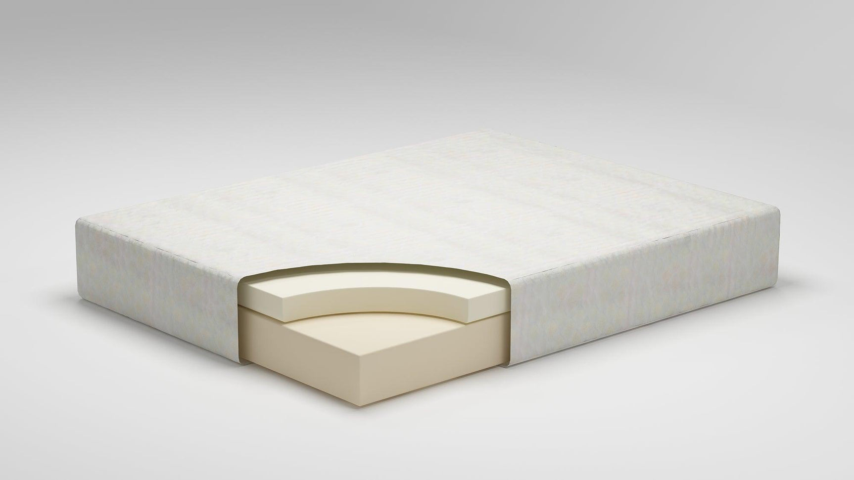 Chime 12 Inch Memory Foam White Full Mattress In A Box - Ella Furniture