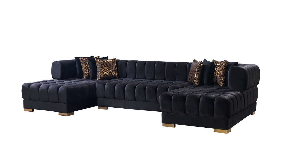 Side view highlighting sectional shape