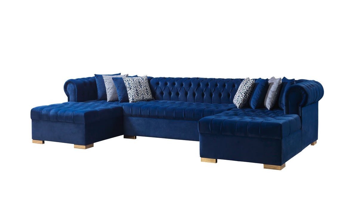 Velvet upholstery close-up detail